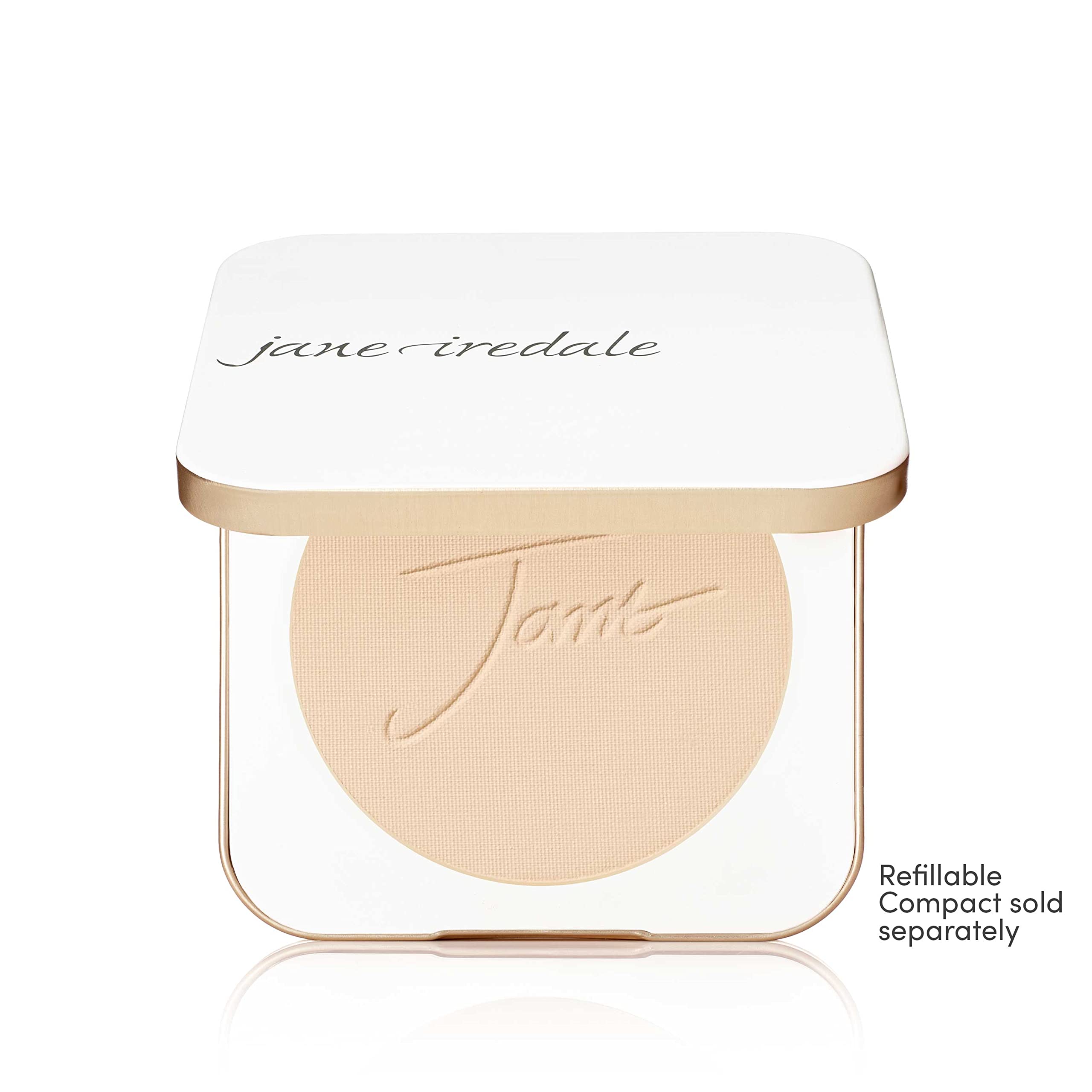 Jane Iredale PurePressed Base Protección SPF20: defensa diaria UVA/UVB para la piel.