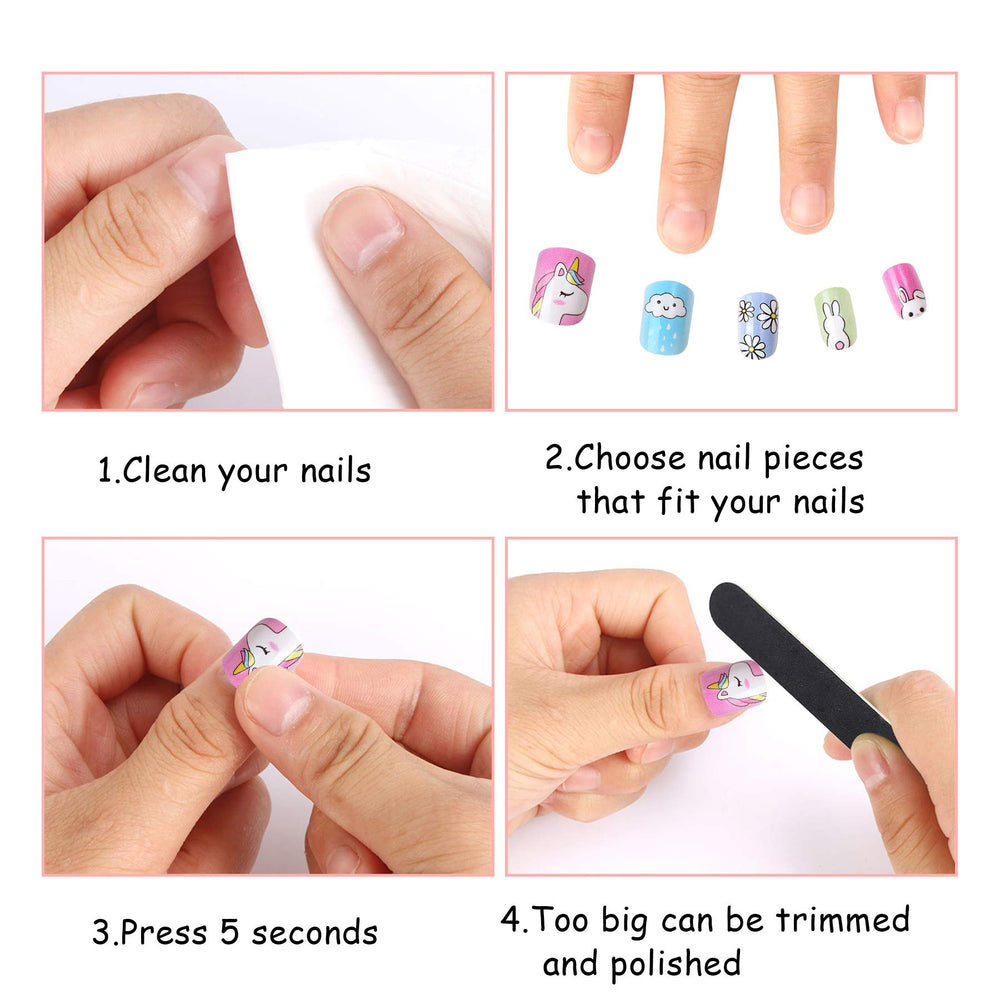 Materiales duraderos de JANYUN para uñas infantiles, resistentes y flexibles