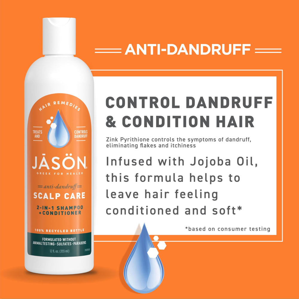 Jason Alivio de Caspa: con jojoba que nutre el cabello.