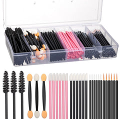 JASSINS kit desechables de maquillaje con brochas para retoques en cualquier lugar.
