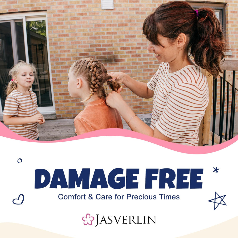 JASVERLIN bandas elásticas para cabello de bebé, variedad de medidas.