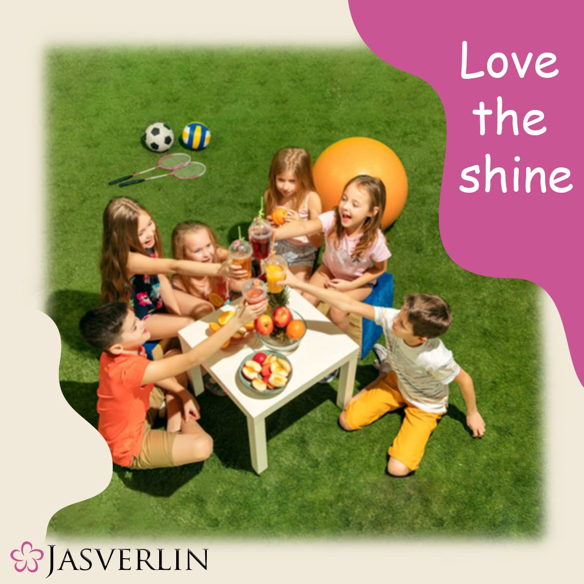 JASVERLIN, perfecto para coletas, trenzas y recogidos simples.