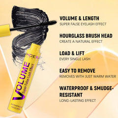 Javpav Bubble Mascara efecto-natural sin grumos para un look suave
