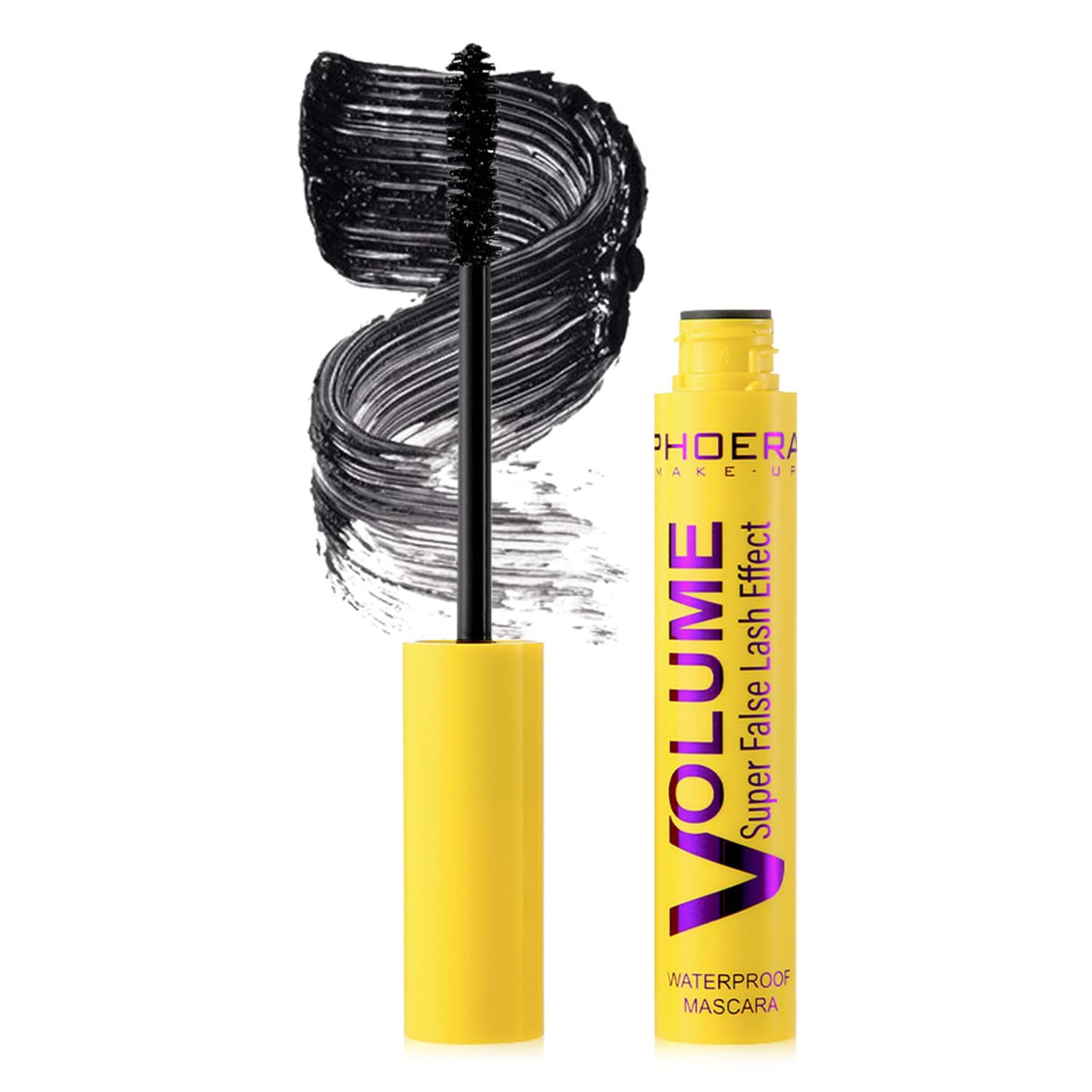 Javpav Bubble Mascara volumen-fibra para pestañas con más cuerpo y longitud