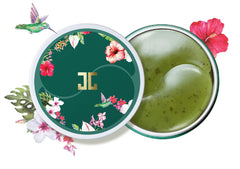 Parche de ojos JAYJUN con té verde en tarro para refrescar la mirada