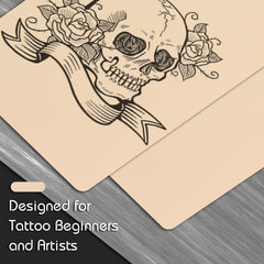 Práctica de delineado en piel sintética Jconly para artistas.
