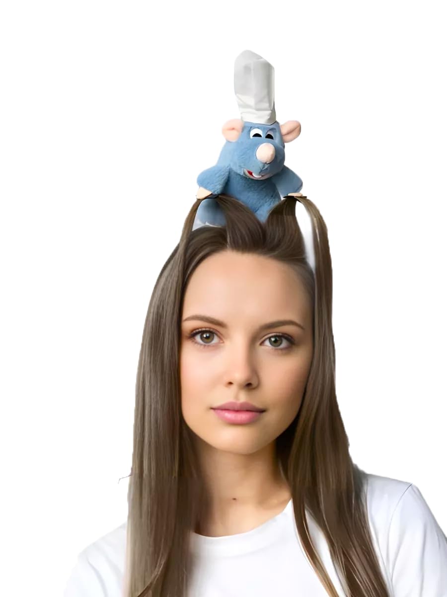 Jeffan orejas ratón peluche, complemento divertido para fiestas.