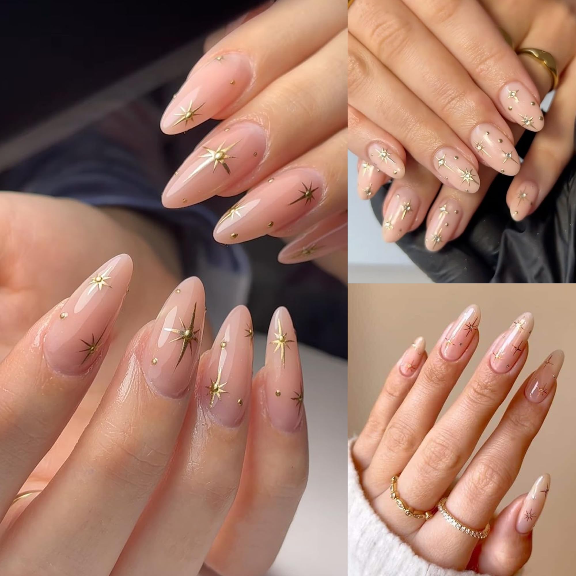 Jeillmone adhesivos uñas: aplicación fácil con pinzas y capa superior