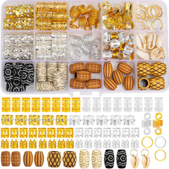 Jelyne conjunto de joyas para cabello, ideal para trenzas y dreadlocks con estilo.