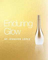 Jennifer Lopez Enduring Glow, envase caja: presentación elegante para regalo.