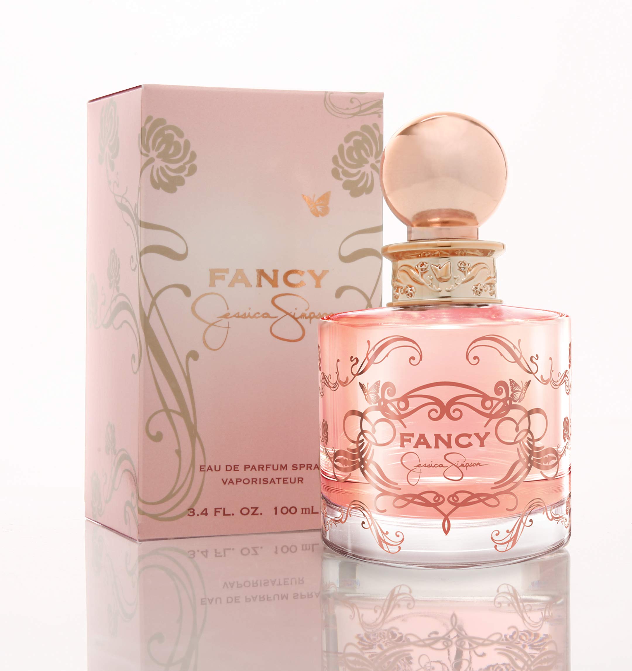Jessica Simpson Fancy, vertido de la botella, ideal para ocasiones especiales por su aroma envolvente