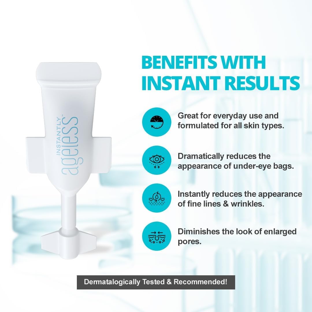 Jeunesse Instantly Ageless – soins visage et cou, routine tout-en-un pratique.
