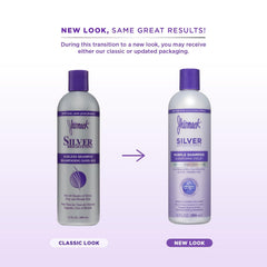 Jhirmack champú plata, caja de presentación elegante para guardar y regalar.