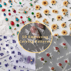 JIALITFUN perlas blancas decorativas para uñas, aportan brillo y sofisticación.