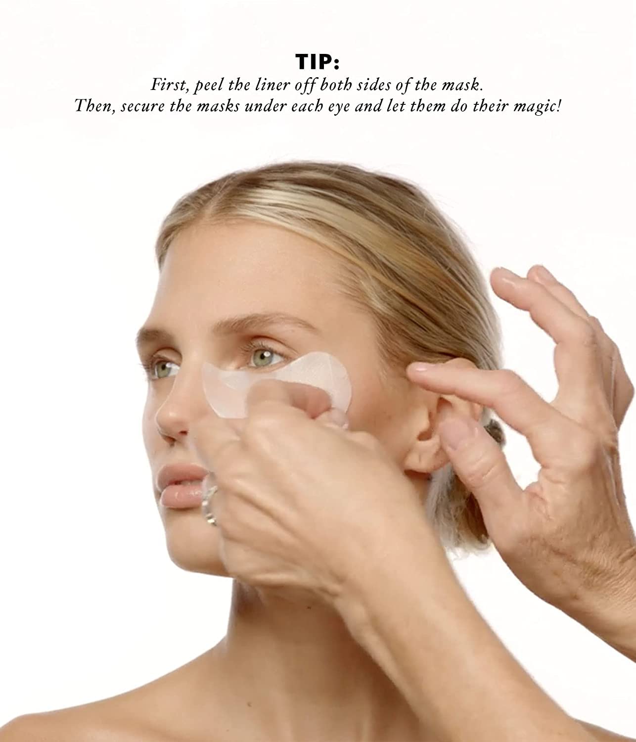 Masques yeux Jillian Dempsey sérum prébiotique nourrit et équilibre