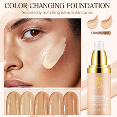 Jimyuqin cambia de color para igualar tu piel con precisión.