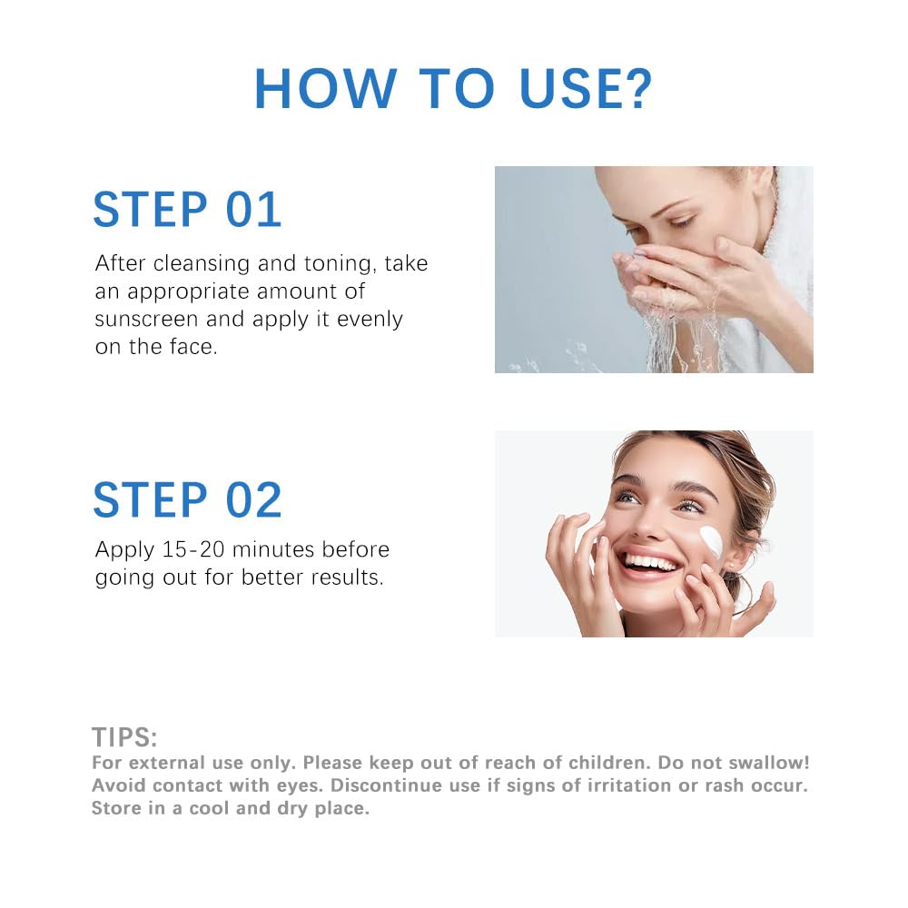 JISKG Centella Sunscreen, tamaño compacto para viaje.