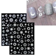 JMEOWIO: motivos de puntos y diamantes para destacar las uñas.