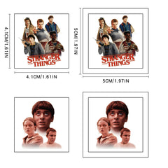 JMYUJX Stranger Things 5 arm application design for quick, fun body art.