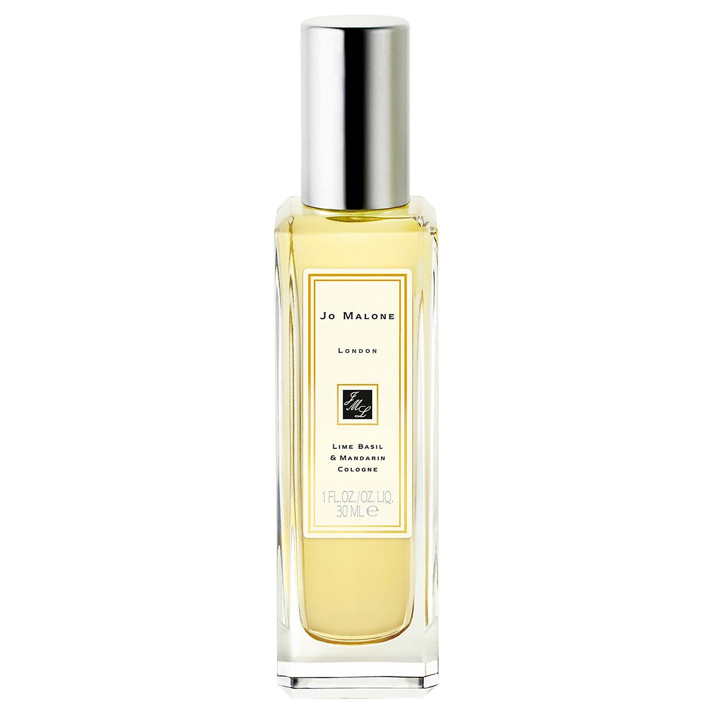 Jo Malone Lime Basil & Mandarin spray delivering a bright herbal-citrus aroma for daily use.
