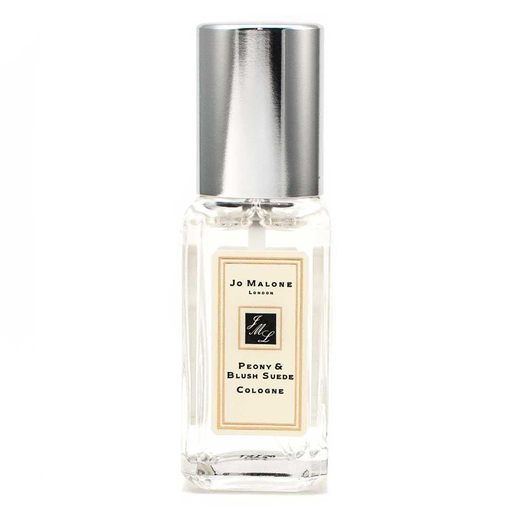 Jo Malone Peony & Blush Suede, caja de cuero falso, presentación premium para regalo.
