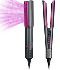 Plancha JODRERO para cabello con secado por aire y 2 en 1 en gris.