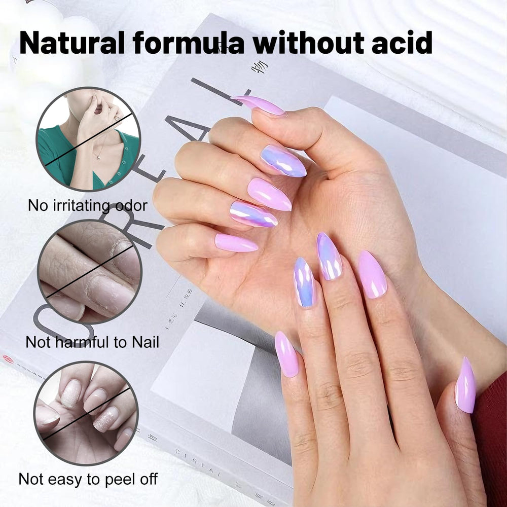 JODSONE recuerda seguir instrucciones para mejores resultados en manicura.