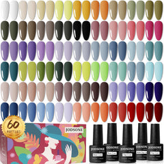 Coffret JODSONE vernis gel 60 pièces avec couleurs variées
