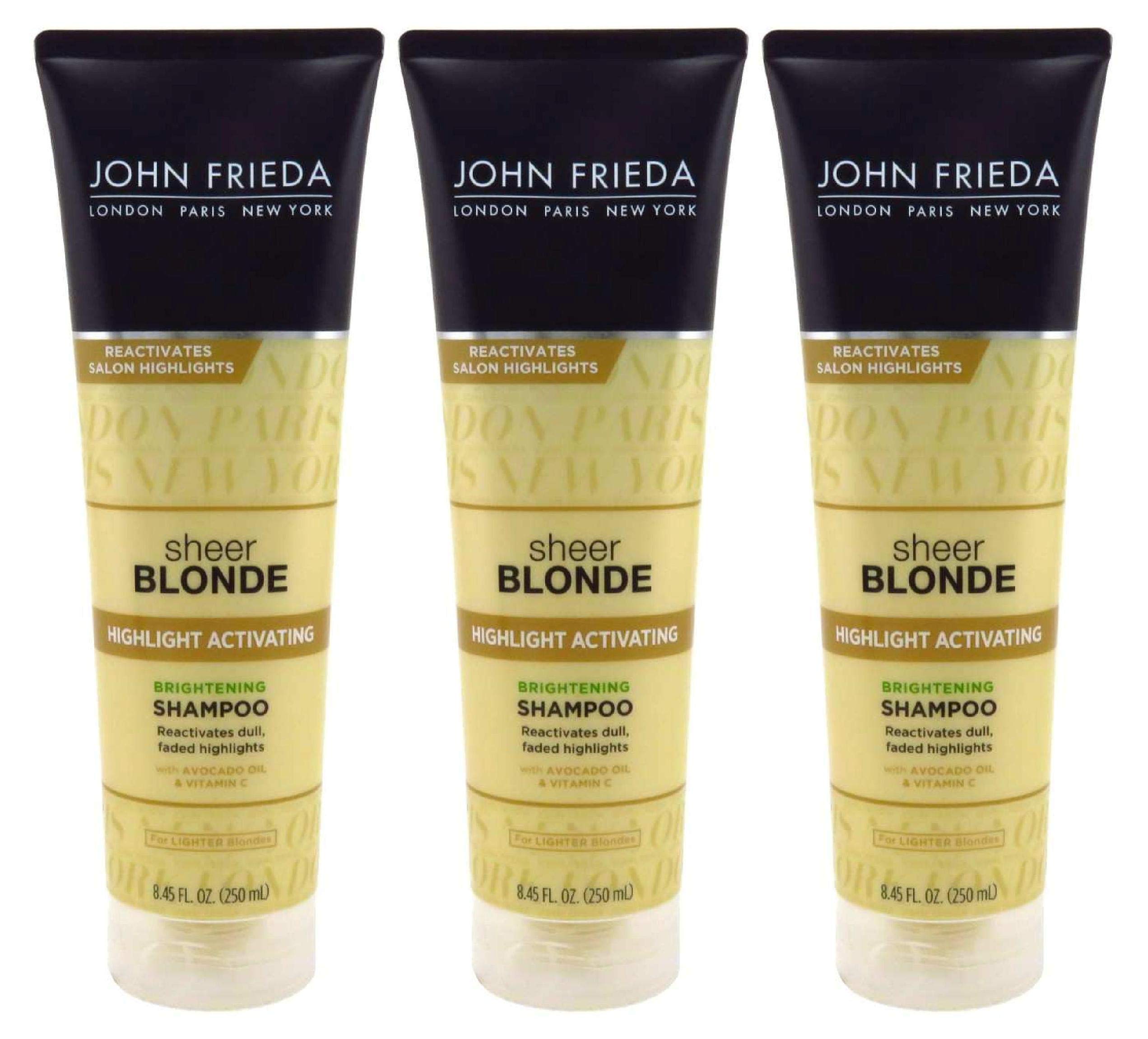 John Frieda shampoo uso diario, espuma cremosa hidratante