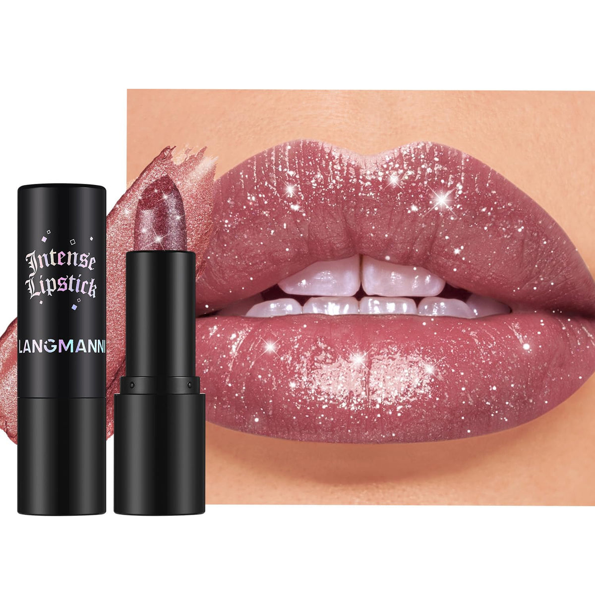 Jolil brillo reluciente para labios, embalaje elegante y llamativo.