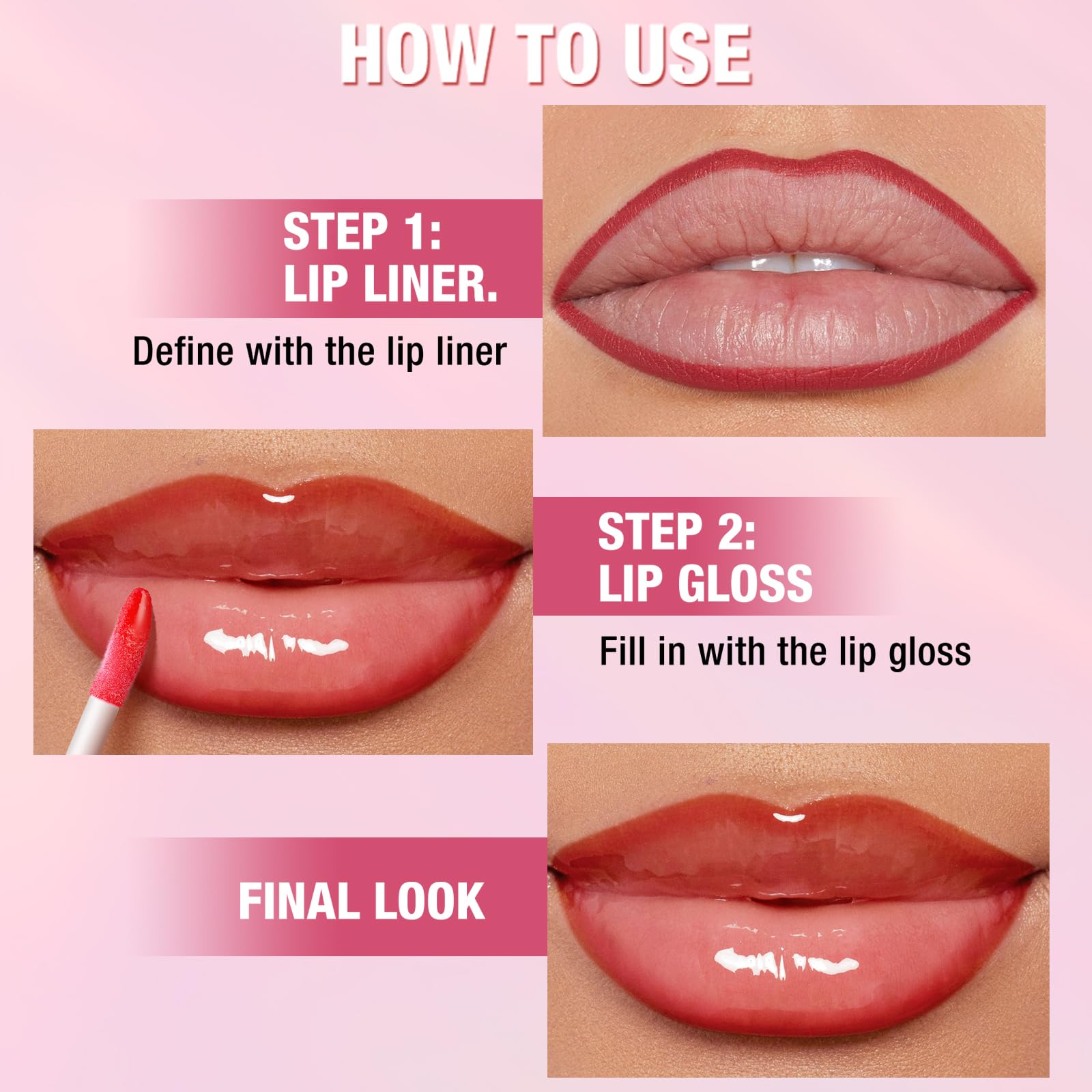 Delineador labial preciso Jolilab para líneas definidas.