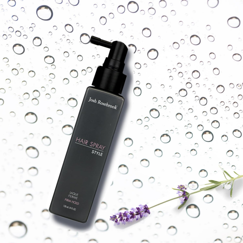 Josh Rosebrook Spray Fijador, apto para cabello teñido.