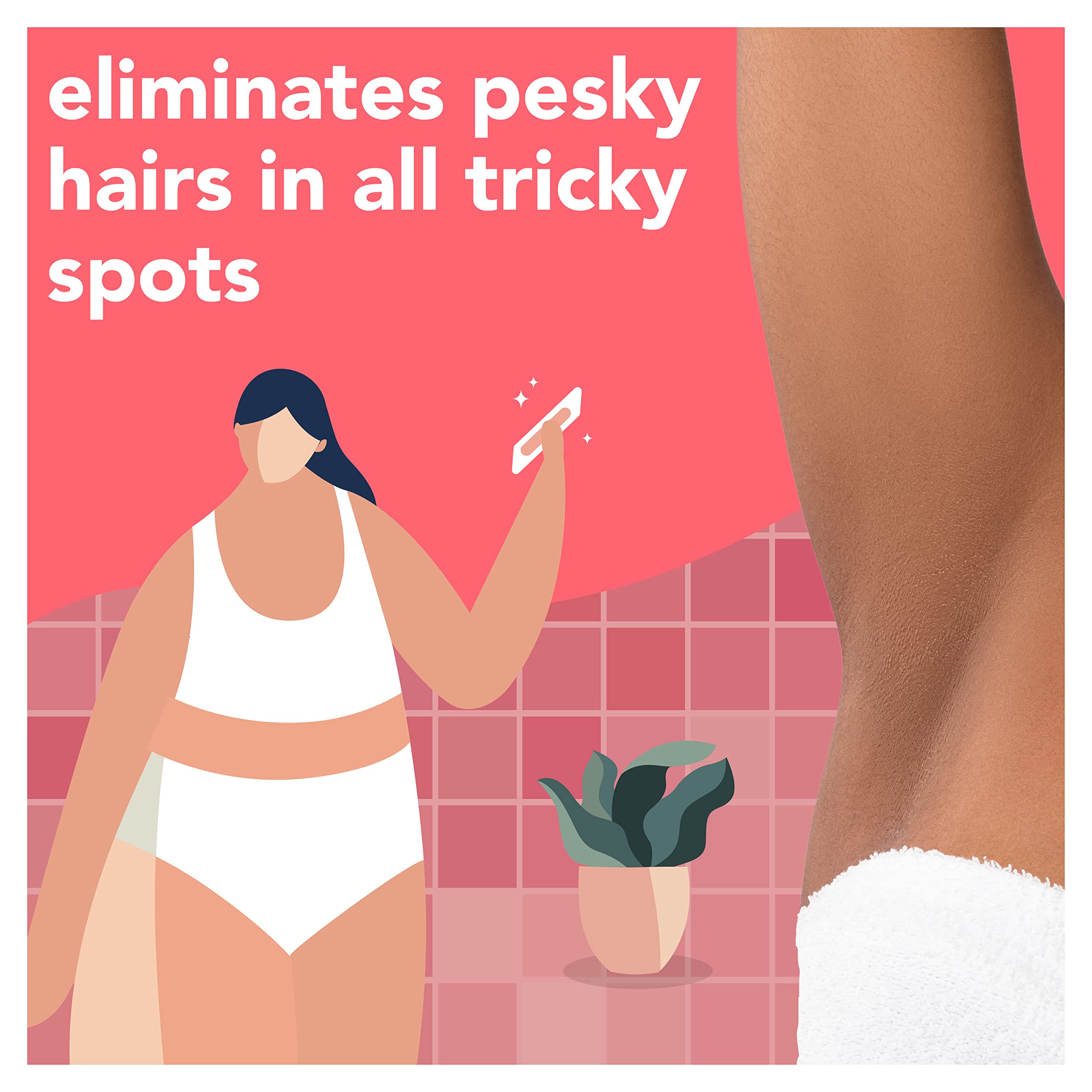 Joy Glee: uso cómodo en casa para zonas faciales de fácil acceso.