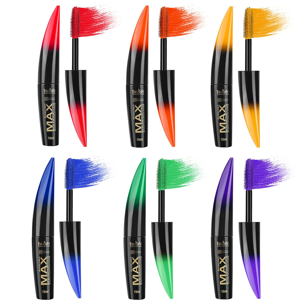 Joyeee Mascara Colorida verde: look fresco para uso diario.