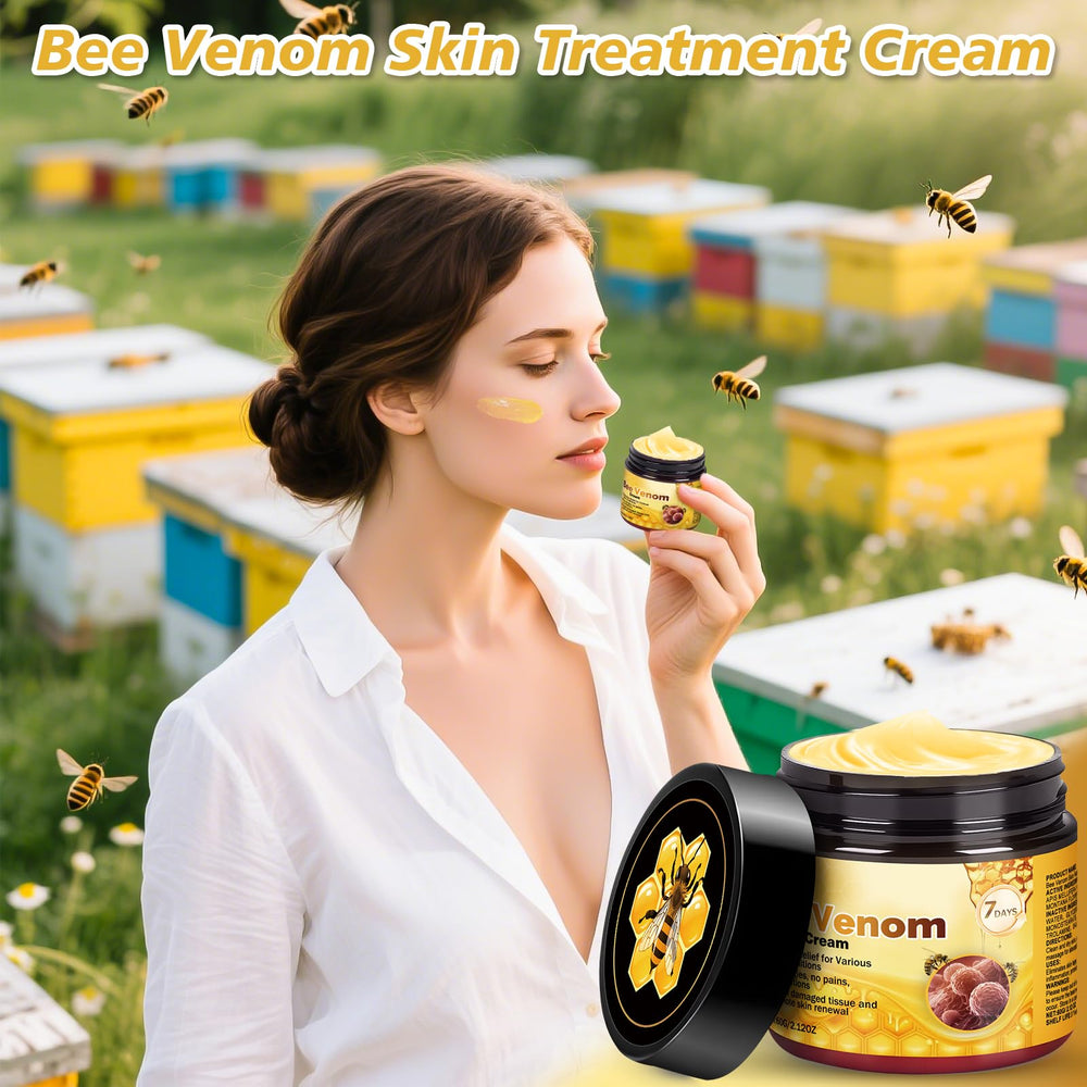 Aplicación muñecas con JUANCHI veneno de abeja para cuidado diario.