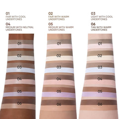 JUDYDOLL Iluminador bajo ojos para brillo suave y corrección de sombras.