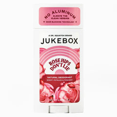 JUKEBOX desodorante natural para mujeres, aroma rosas, frescura duradera.