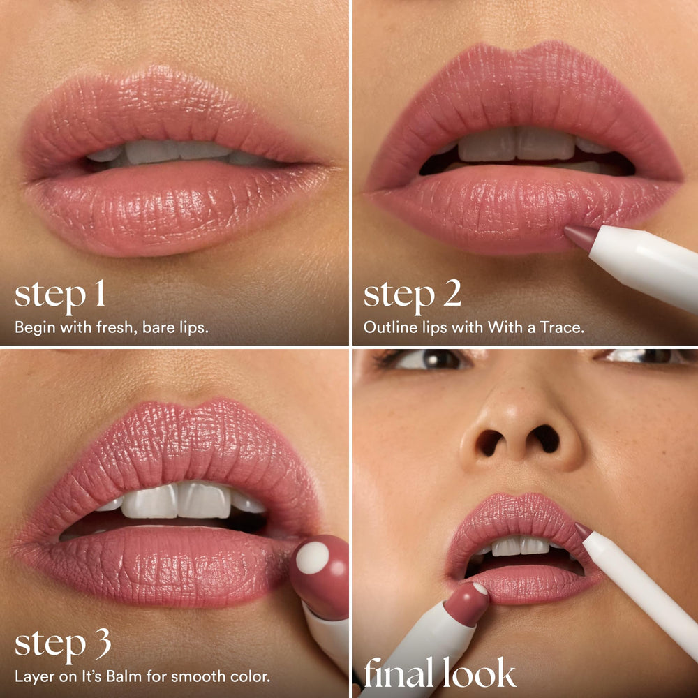 Bálsamo labial Julep con acabado brillo natural y fresco.