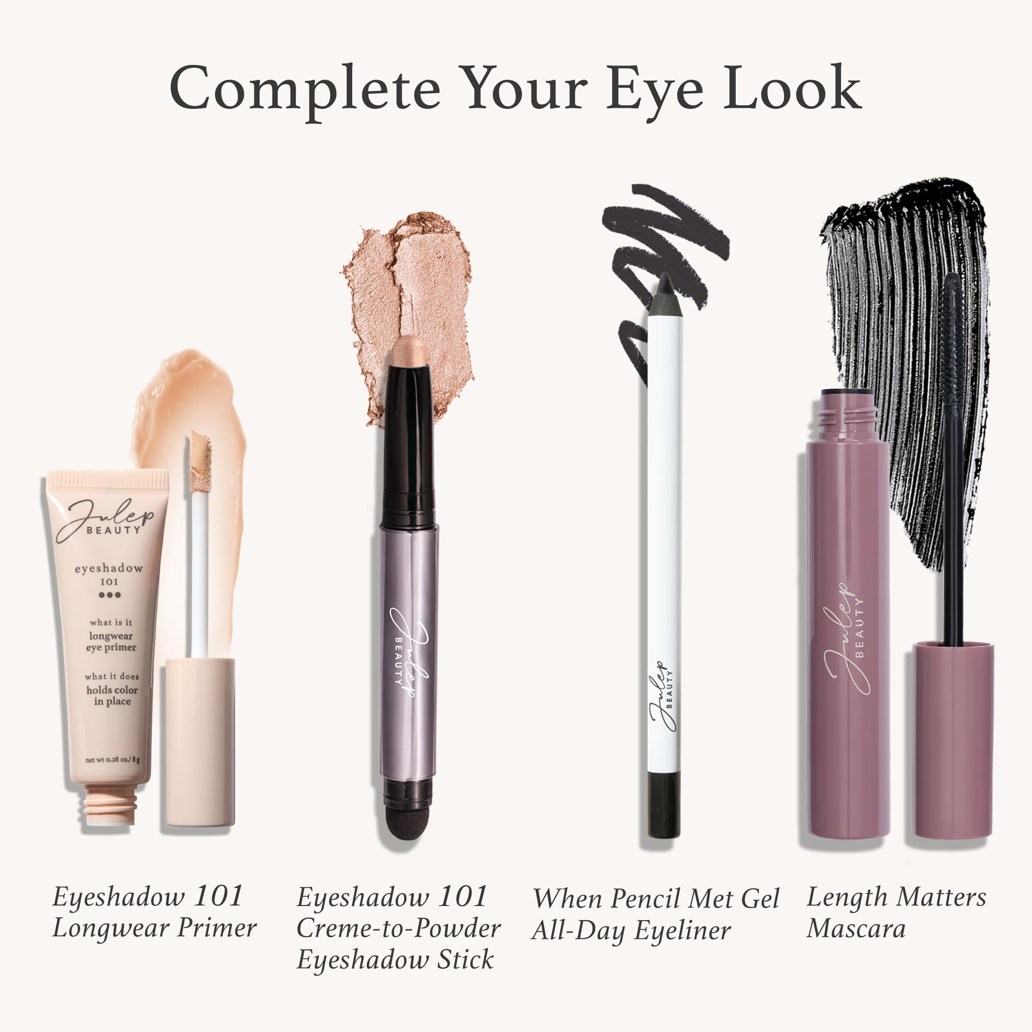 Julep Eyeshadow 101 Look Nocturno: rosas dorados para eventos y salidas.