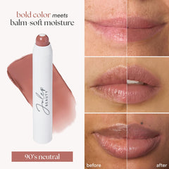 Bálsamo labial Julep con brillo natural para acabado luminoso