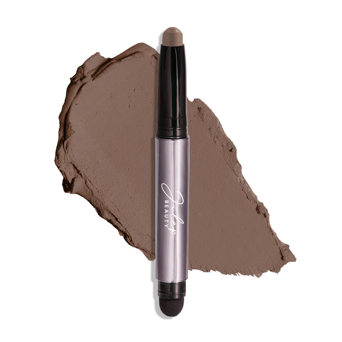 Sombra de ojos Julep Piedra Mate: barra crema a polvo, aplicación suave y pigmento intenso.