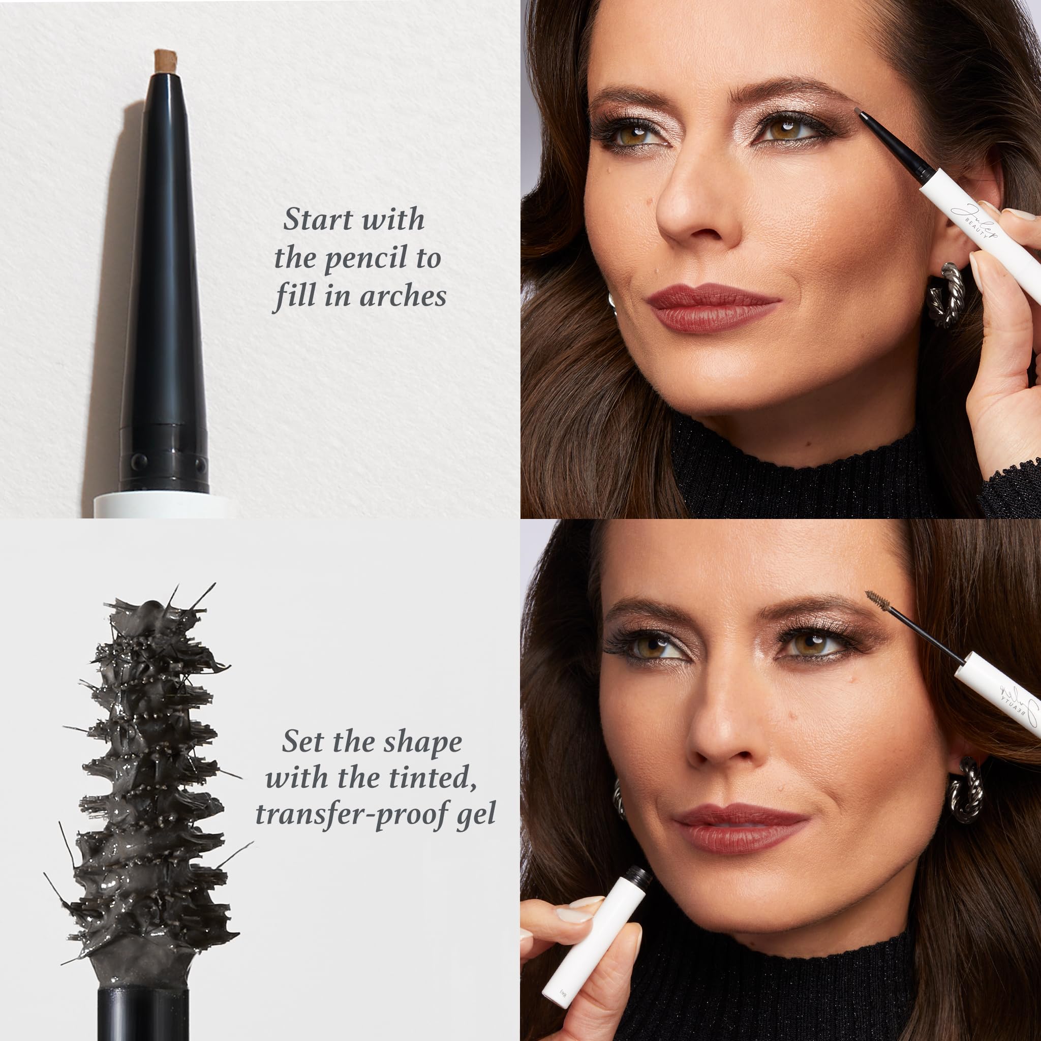 Julep Brow 101 mine fine précision pour remplir les zones clairsemées.