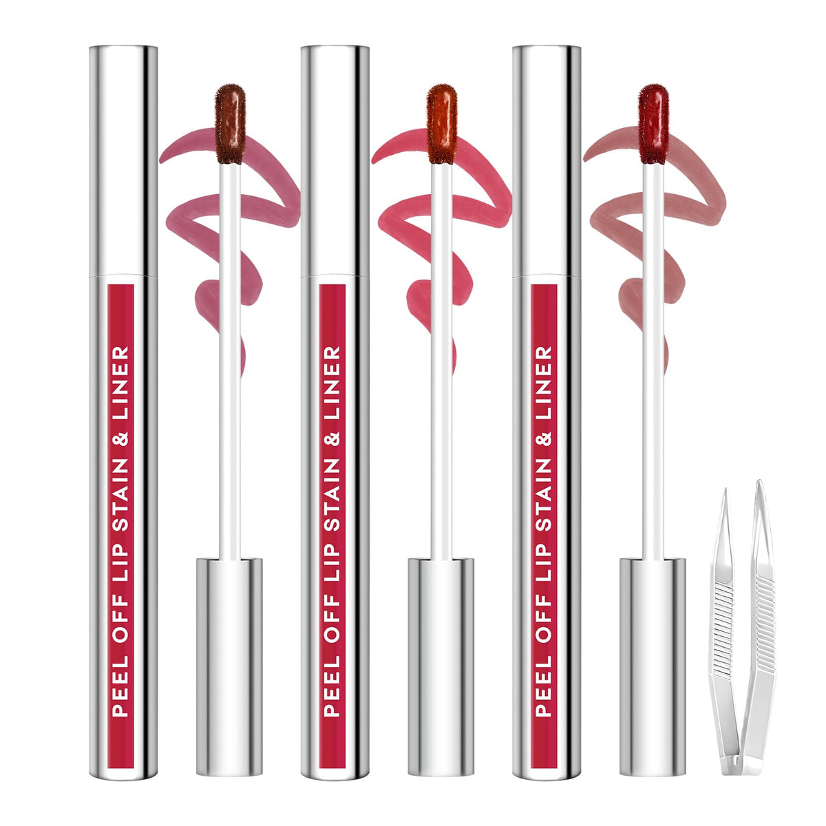 Tinte labial JUNECODE 802, color intenso y duradero para uso diario.