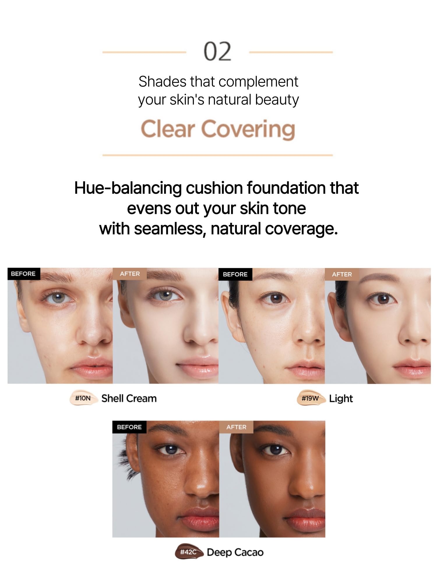 Jung Saem Mool cushion is lightweight and hydrating.