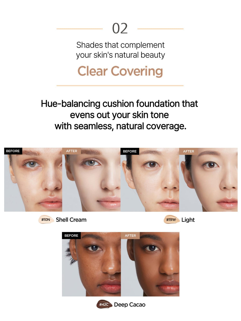 Jung Saem Mool cushion is lightweight and hydrating.