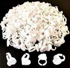 Jusbuya Blossom tazas en forma de corazón para pegar pestañas con precisión