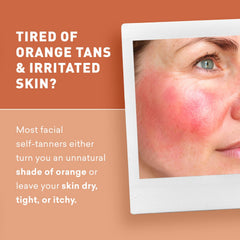 Just Nutritive crema facial bronceada con color natural y acabado suave.