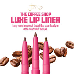Juvia's Place Luxe Lip Liner precision application for a sharp lasting pout