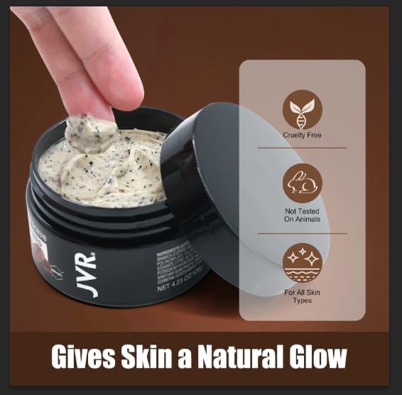 JVR exfoliante cafe uso diario para piel limpia