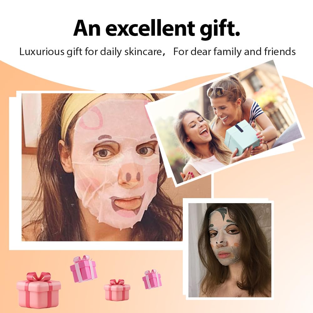 Kaely animal-character masks nourish and refresh skin with playful designs.